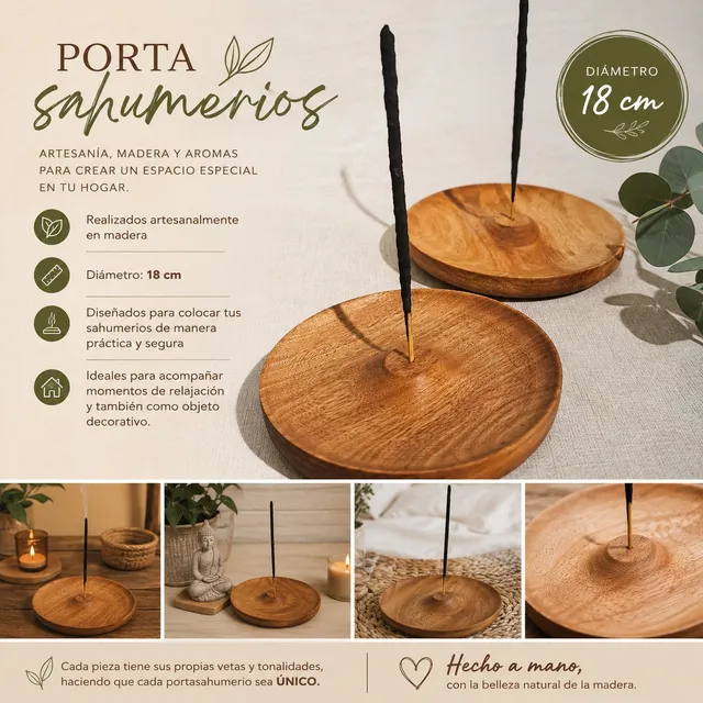 Ficha de Porta sahumerios