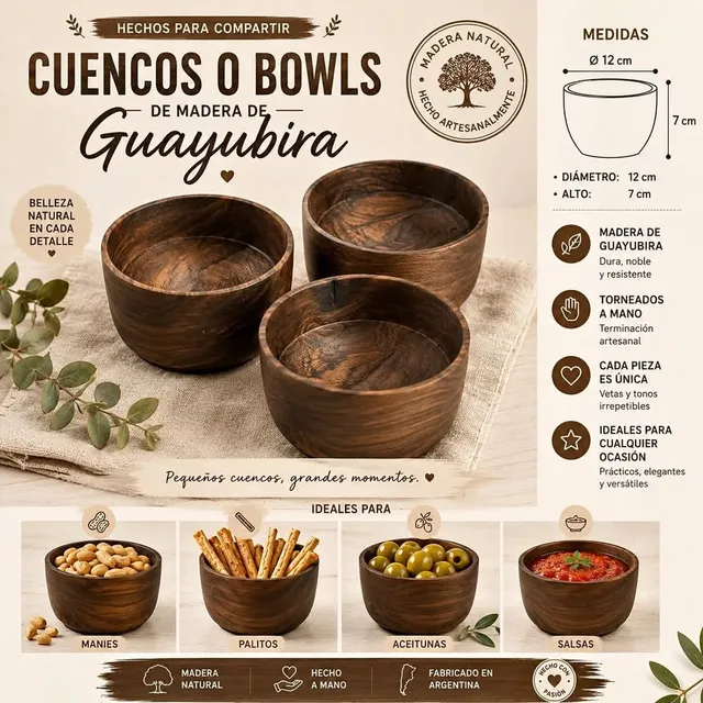 Ficha de Cuencos o bowls